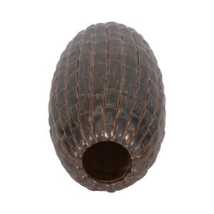 HAMDENROSE BROWN VASE 17 (IN) 6