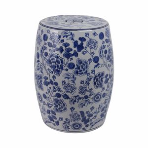 PEYTONWELL BLUE GARDEN STOOL 18 (IN) 5