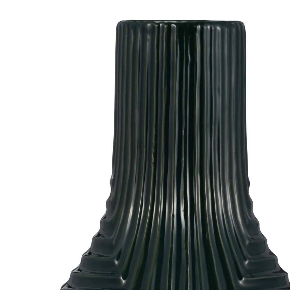 ROBINFIELD GREEN VASE 16 (IN)
