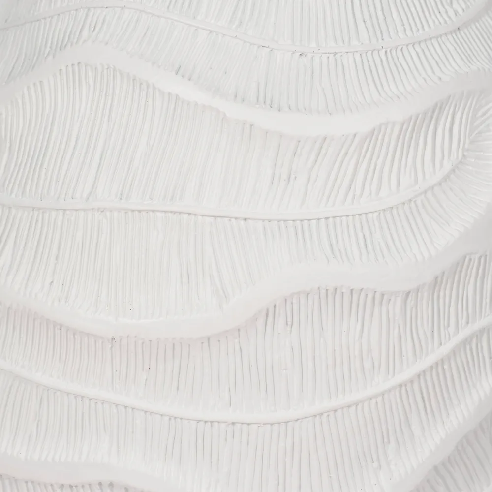 CAMDENSHAW WHITE VASE 14 (IN)