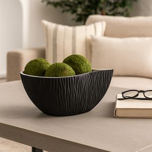 DERMOTFIELD BLACK BOWL 6 (IN) 11