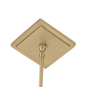 Carnival 49.5'' Wide 6-Light Chandelier - Satin Brass 3