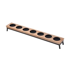 Drew Candleholder Centerpiece - Natural 4