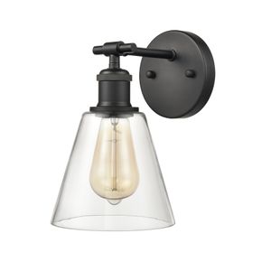 Scone 6'' Wide 1-Light Sconce - Matte Black 3