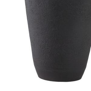 18X9" TERRACOTTA FLOOR VASE, BLACK 6