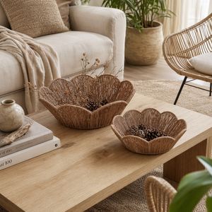 YATESGATE SET OF 2 BROWN BOWLS 5 (IN) 10