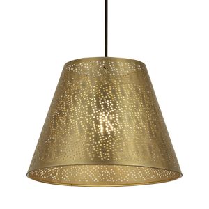 Hargen 15'' Wide 1-Light Pendant - Antique Brass 4