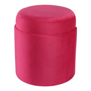 HADLEYTON RED OTTOMAN 19 (IN) 6