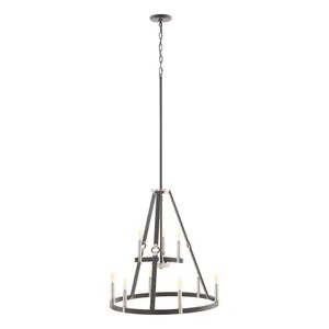 Armstrong Grove 25″ Wide 9-Light Chandelier - Espresso 8