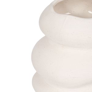 DUTTONMORE WHITE VASE 12 (IN) 5