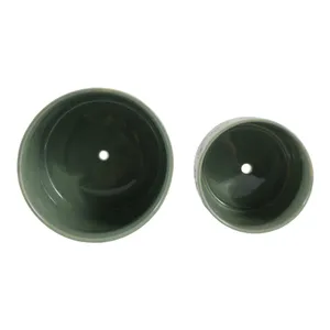 DANEBY SET OF 2 GREEN PLANTER 7 (IN) 8