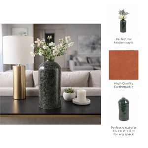 BLANTONWAY GREEN VASE 14 (IN) 10