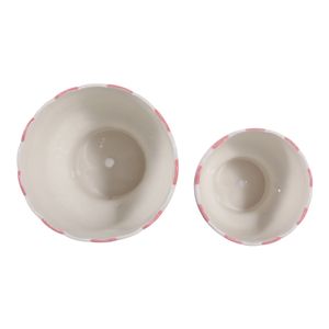 HARDYGROVE SET OF 2 PINK PLANTER 7 (IN) 7