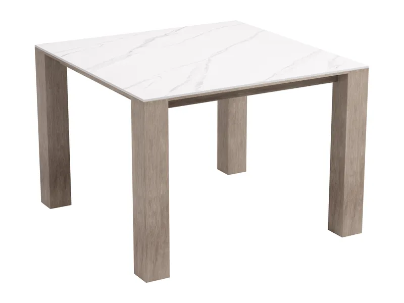 Leilani Square Dining Table (42") White 5