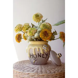 Ceramic Honey Jar 4
