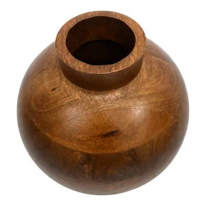 DARNELLHAVEN BROWN VASE 9 (IN) 3