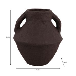 FERRIS BROWN VASE 15 (IN) 10