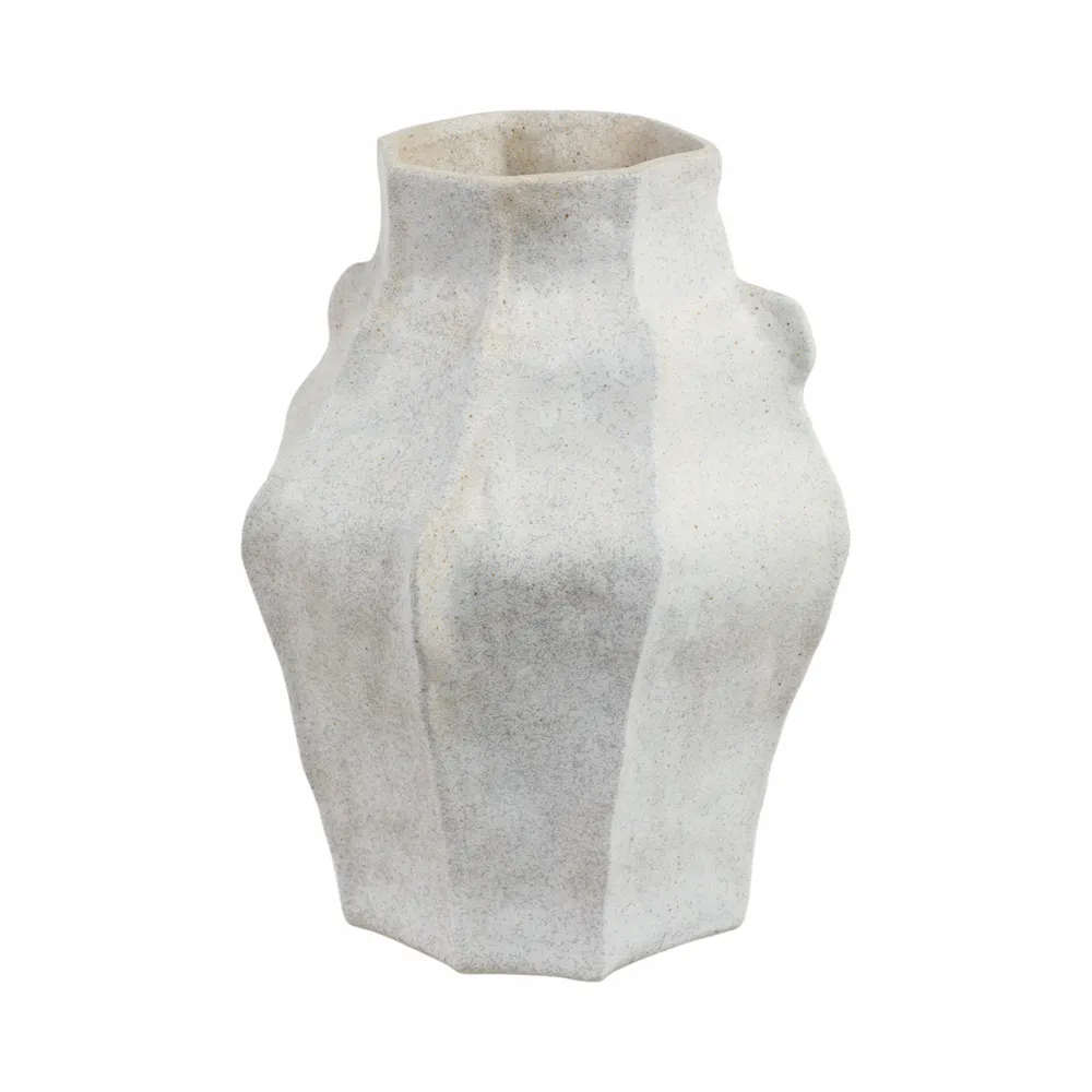 AVAWAY GRAY VASE 15 (IN)