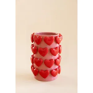 Ceramic Hearts Vase 4