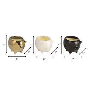 ARNETTCLIFF SET OF 3 VANILLA SANDALWOOD CANDLE 4 (IN) 9