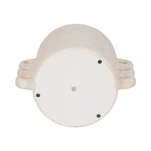 ARLOWHAVEN WHITE PLANTER 8 (IN) 7