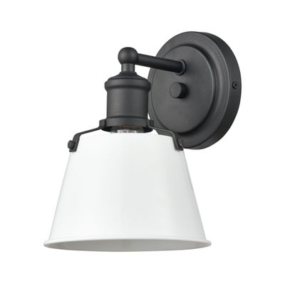 Holgate 9″ High 1-Light Sconce - Charcoal