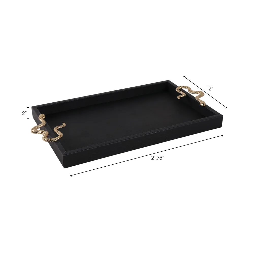 LENNONRIDGE BLACK TRAY 2 (IN)