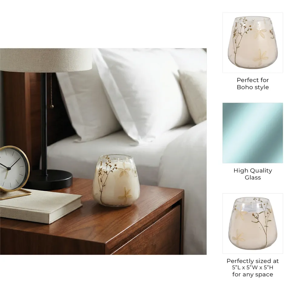 HENLEYGROVE PEACH CHERRY CANDLE 5 (IN)