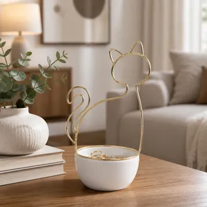 COVETON WHITE TRINKET TRAY 10 (IN) 13