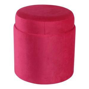 HADLEYTON RED OTTOMAN 19 (IN) 5