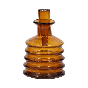 HAMDENWICK ORANGE GLASS VASE 12 (IN) 1