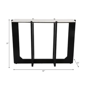 GARRETTOAK WHITE CONSOLE 42 (IN) 10