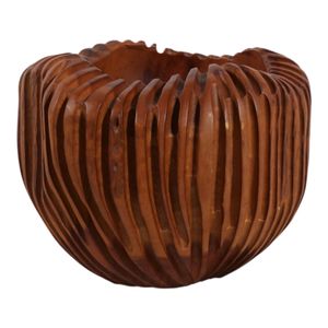BYRONMOOR BROWN VASE 8 (IN) 1