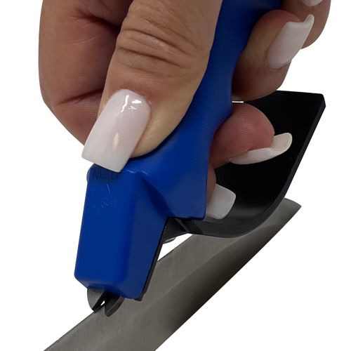 Knife Sharpener #80 Packaged - Blue