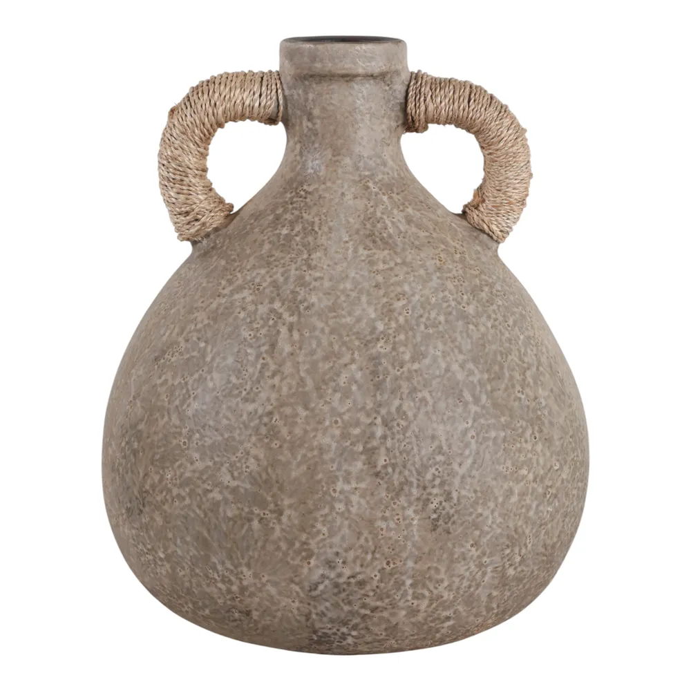 OPALVALE TAN VASE 14 (IN)