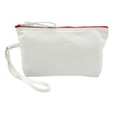 WHITE WRISTLET W ROPE STRAP & JUTE - CORAL 1
