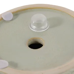 HARDWICKGATE SET OF 2 GREEN PLANTER 7 (IN) 8