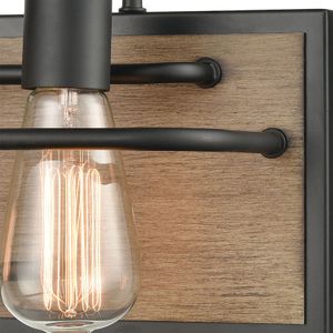 Copley 20'' Wide 3-Light Vanity Light - Matte Black 4