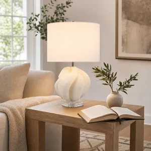 ELLENOAK WHITE LAMP 21 (IN) 11