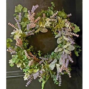 Soft Sage Bloom Wreath 2