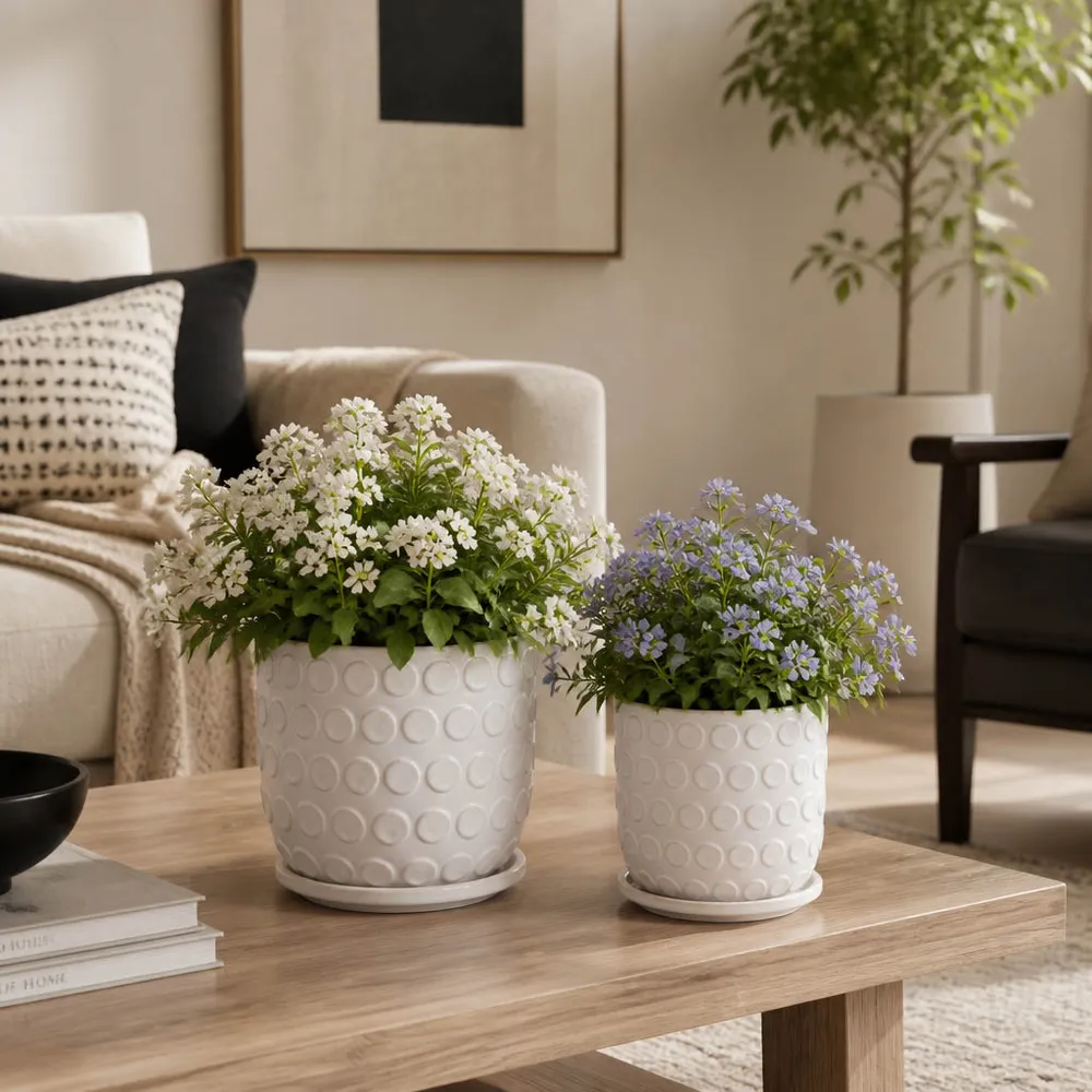 FIONAOAK SET OF 2 PLANTER 7 (IN)
