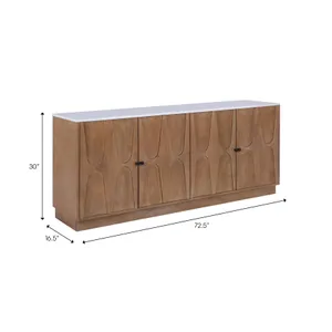 PARKGATE WHITE CABINET 30 (IN) 8