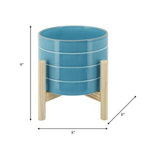 ALDERRUN BLUE PLANTER 9 (IN) 9