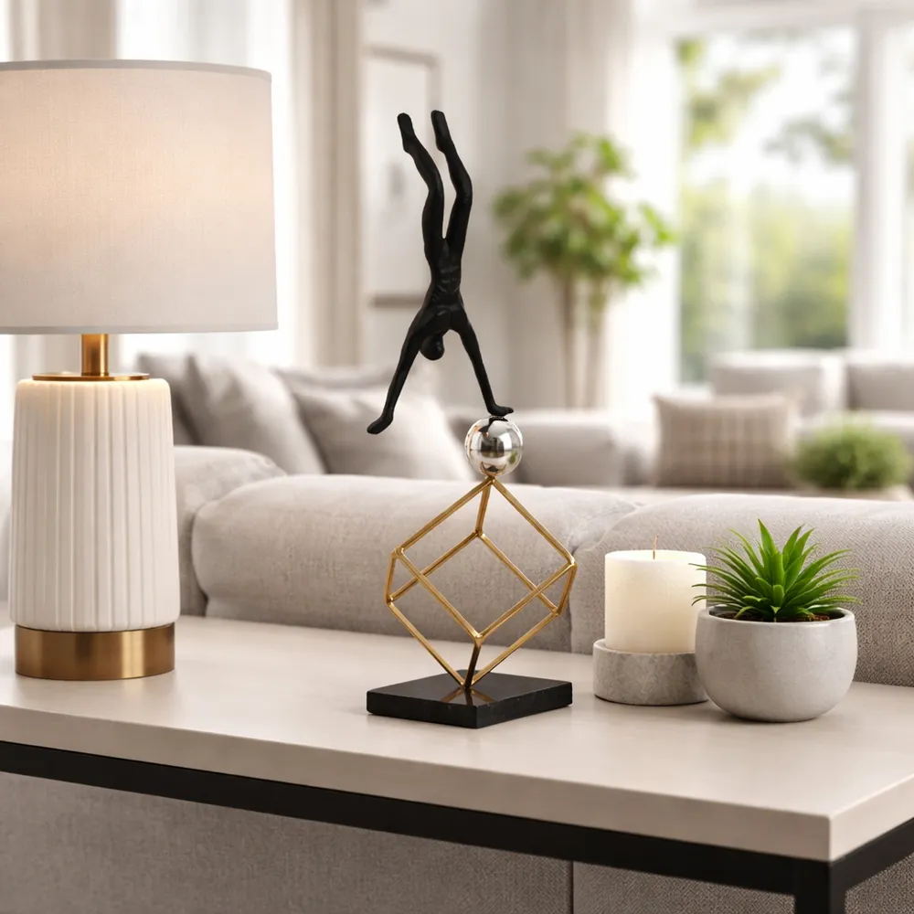 ASHSIDE BLACK DECOR 19 (IN)
