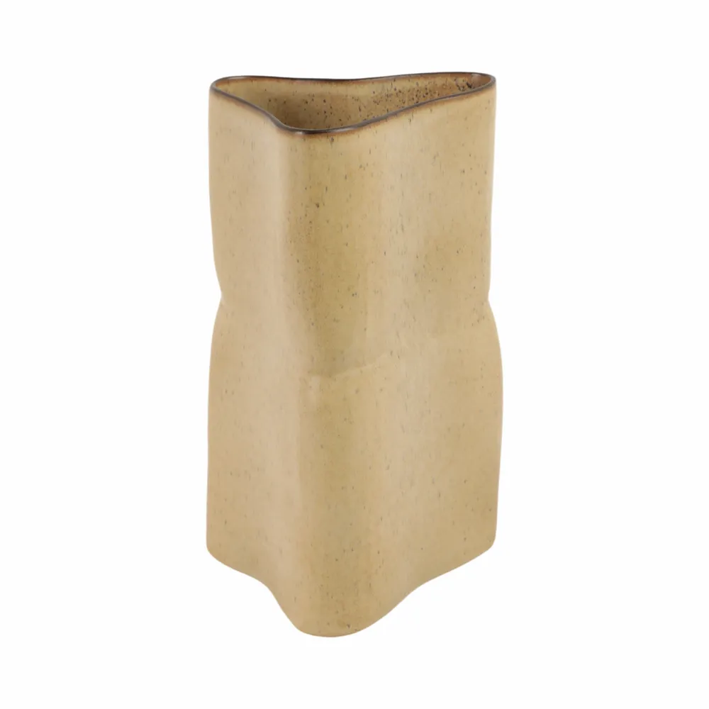 HARVEYWAY TAN VASE 12 (IN)