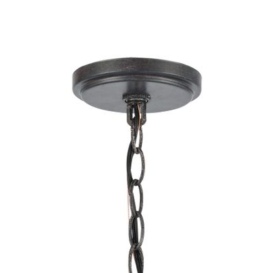 Daisy 12″ Wide 1-Light Pendant - Midnight Bronze