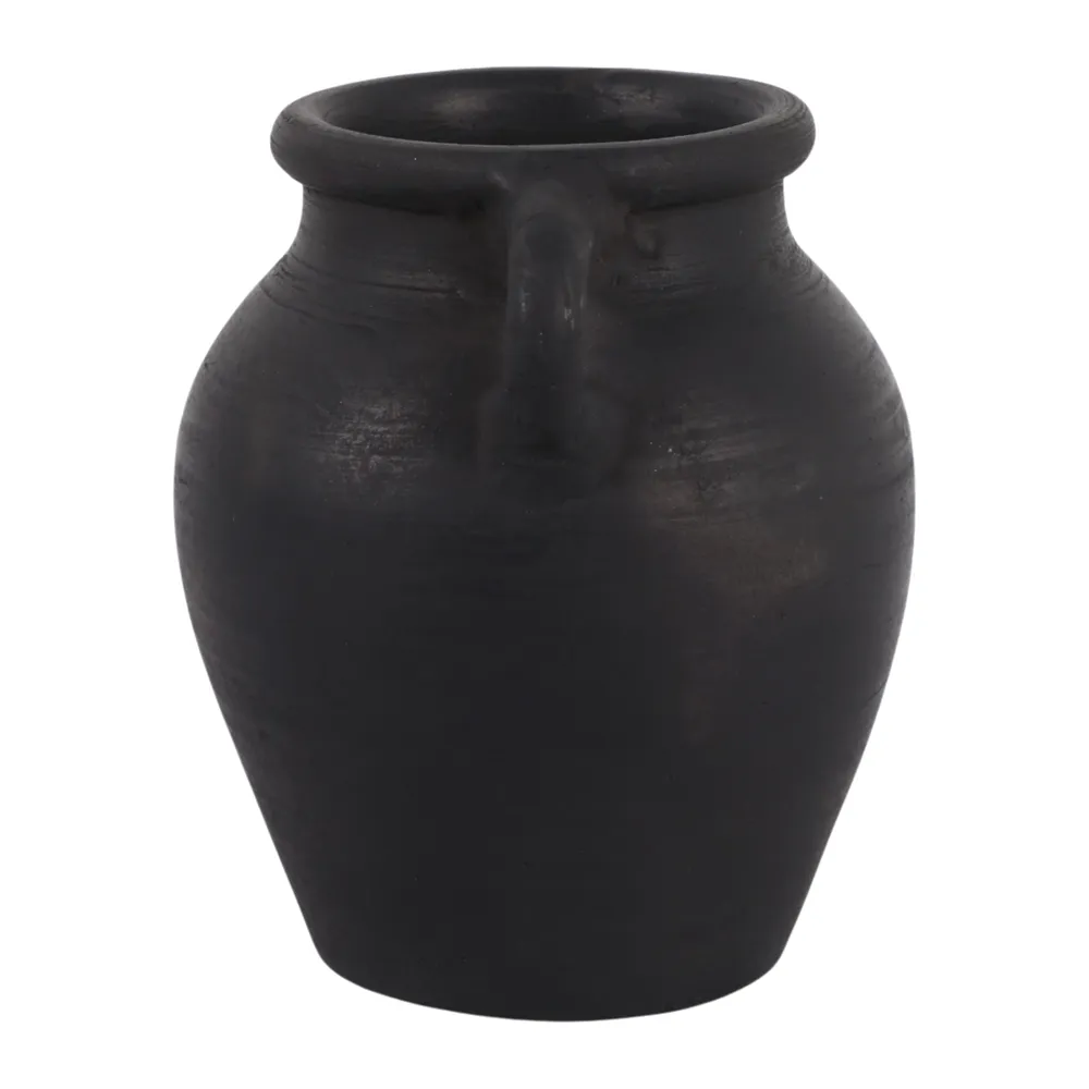 DRAKEWELL BLACK VASE 7 (IN)