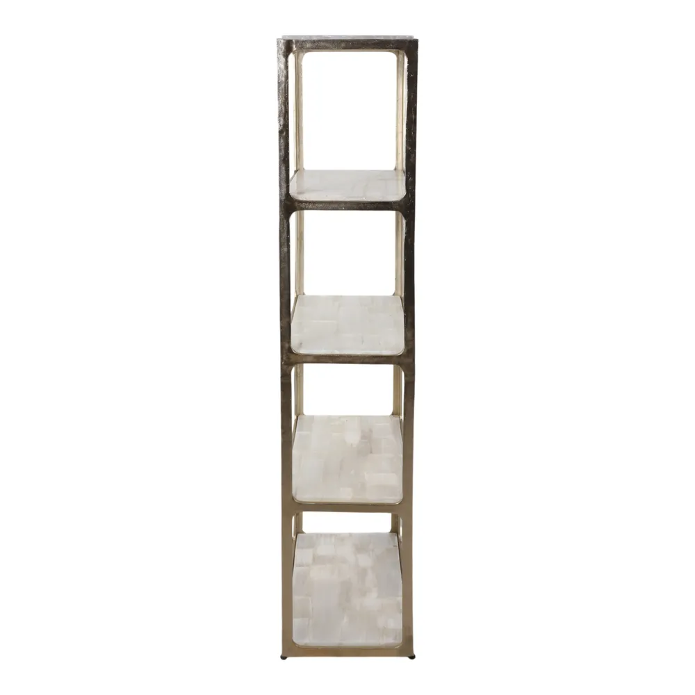 HATTONWAY WHITE ETAGERE 82 (IN)