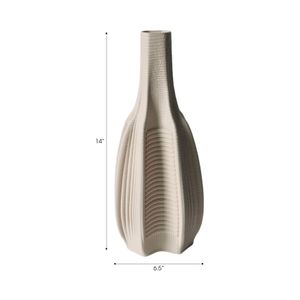 ENNISLAKE IVORY VASE 14 (IN) 7