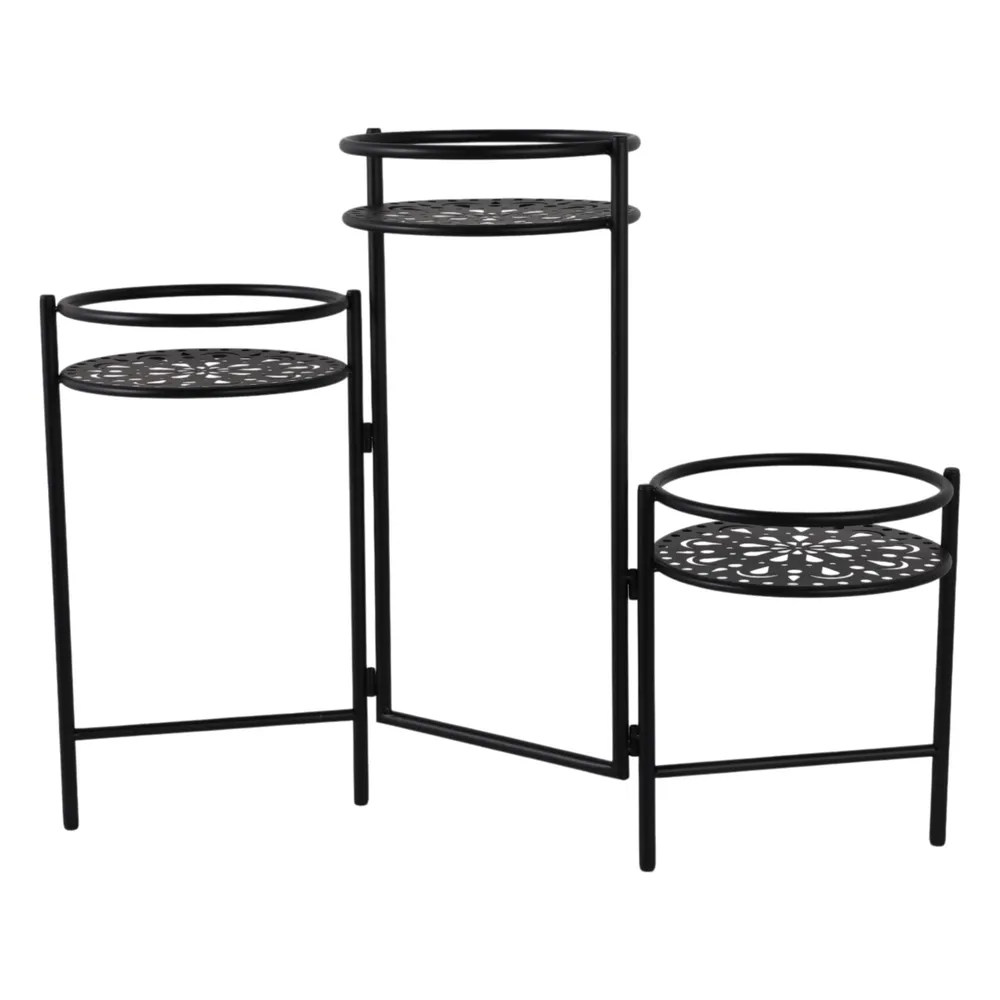 FRAZERVIEW BLACK PLANT STAND 22 (IN)